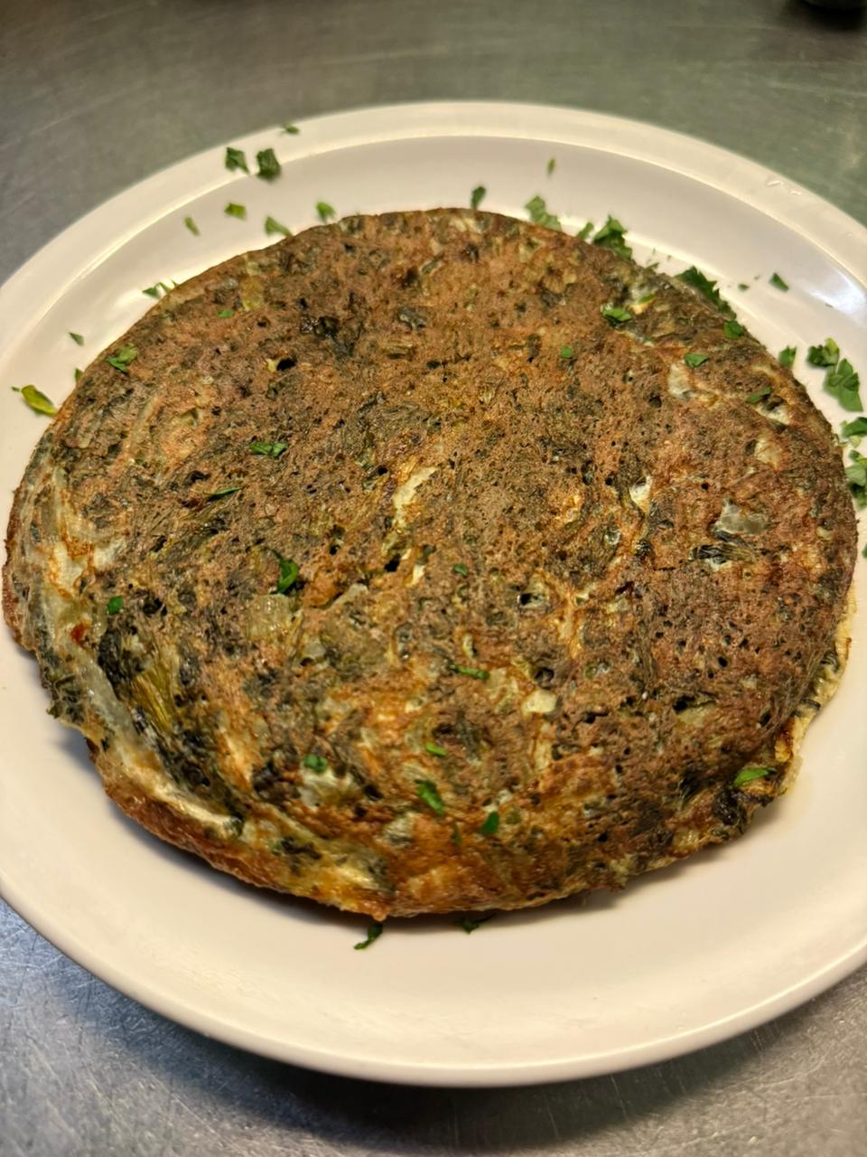 tortilla de verdura
